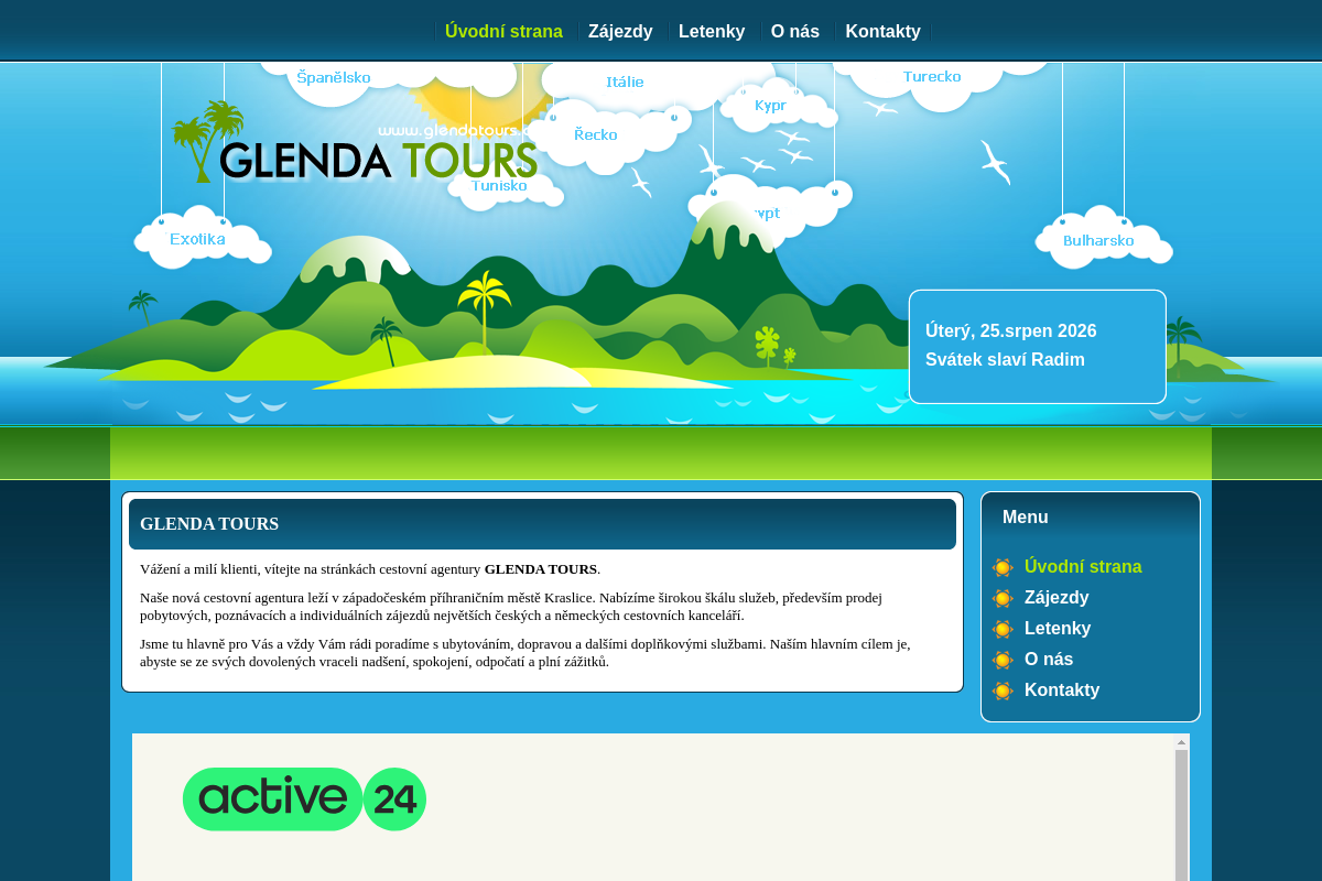 Cestovní agentura GLENDA TOURS