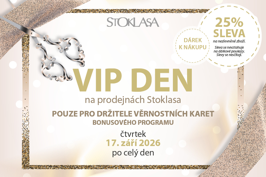 VIP DEN - sleva 25 % a dárek k nákupu