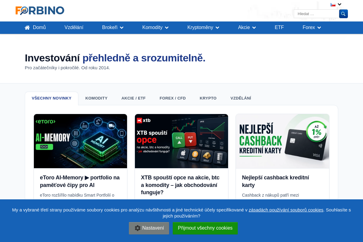 ForBino.com - Forex & Binární opce