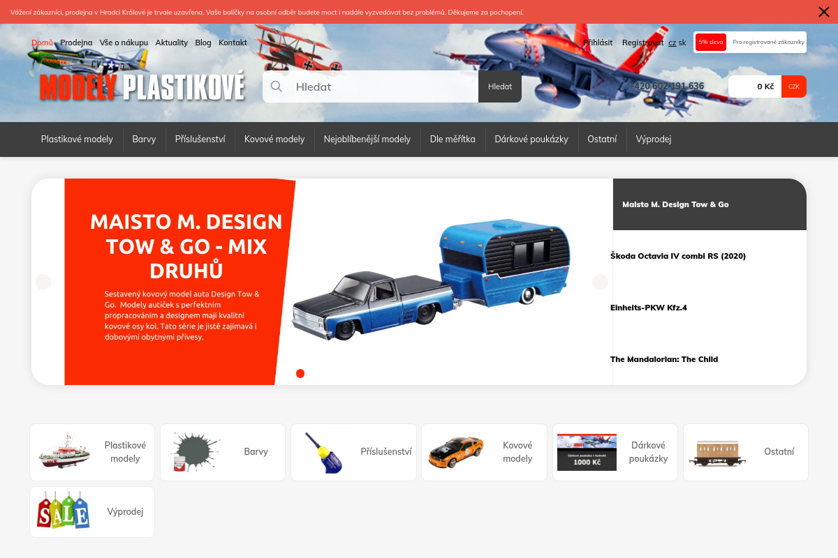 Modely-plastikove.cz