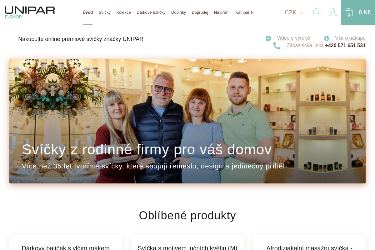 E-shop Unipar