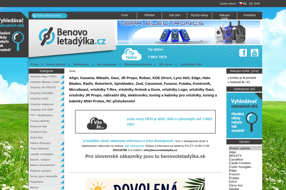 Benovoletadylka.cz