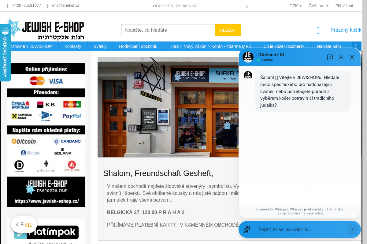 Jewish-eshop.cz