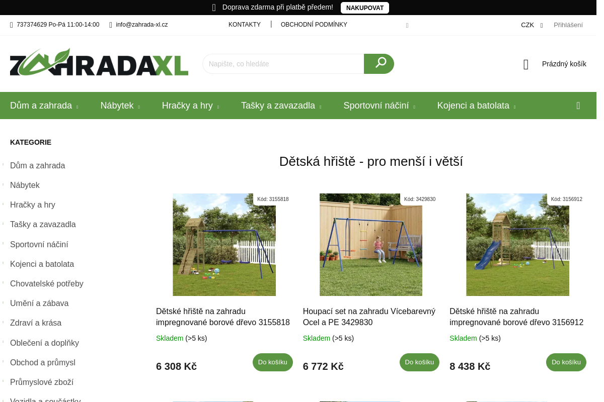 Zahrada XL