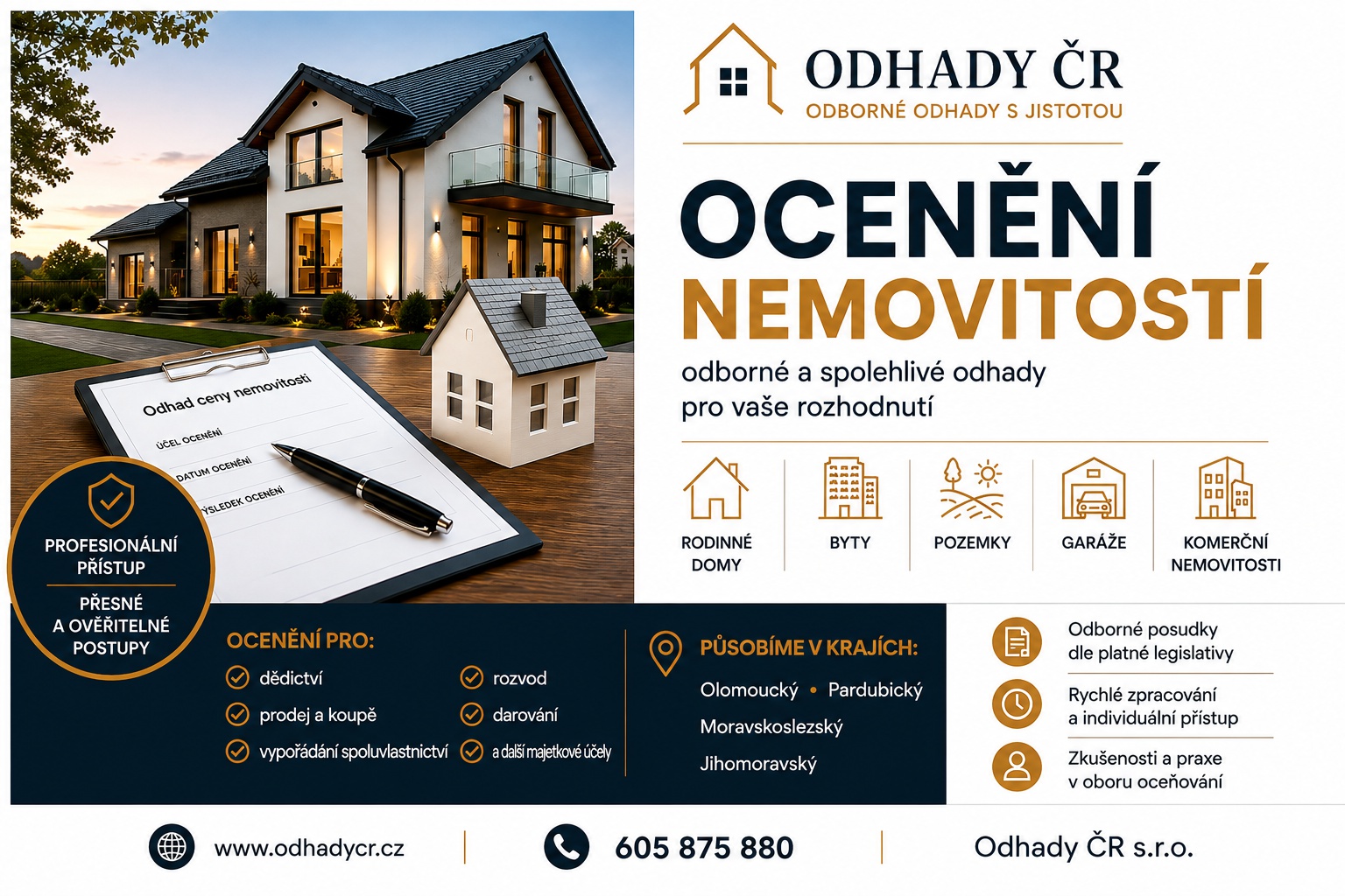 Ocenění nemovitostí – odborné odhady