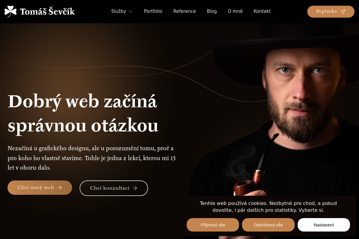 Tomáš Ševčík - webdesigner na volné noze