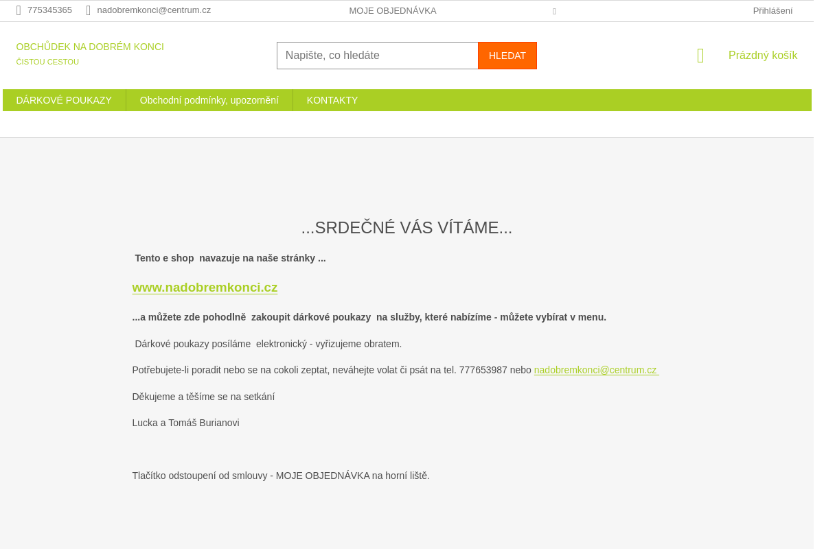 Shop.nadobremkonci.cz
