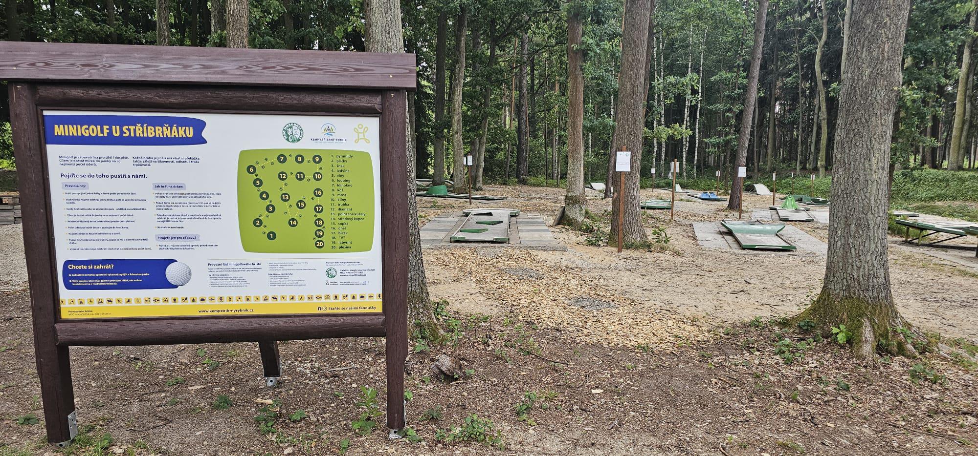 Minigolf U Stříbrňáku