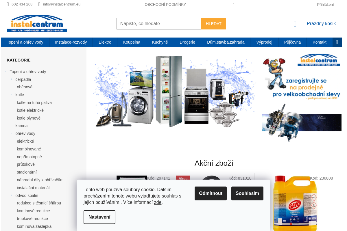Instalcentrum s.r.o. eshop