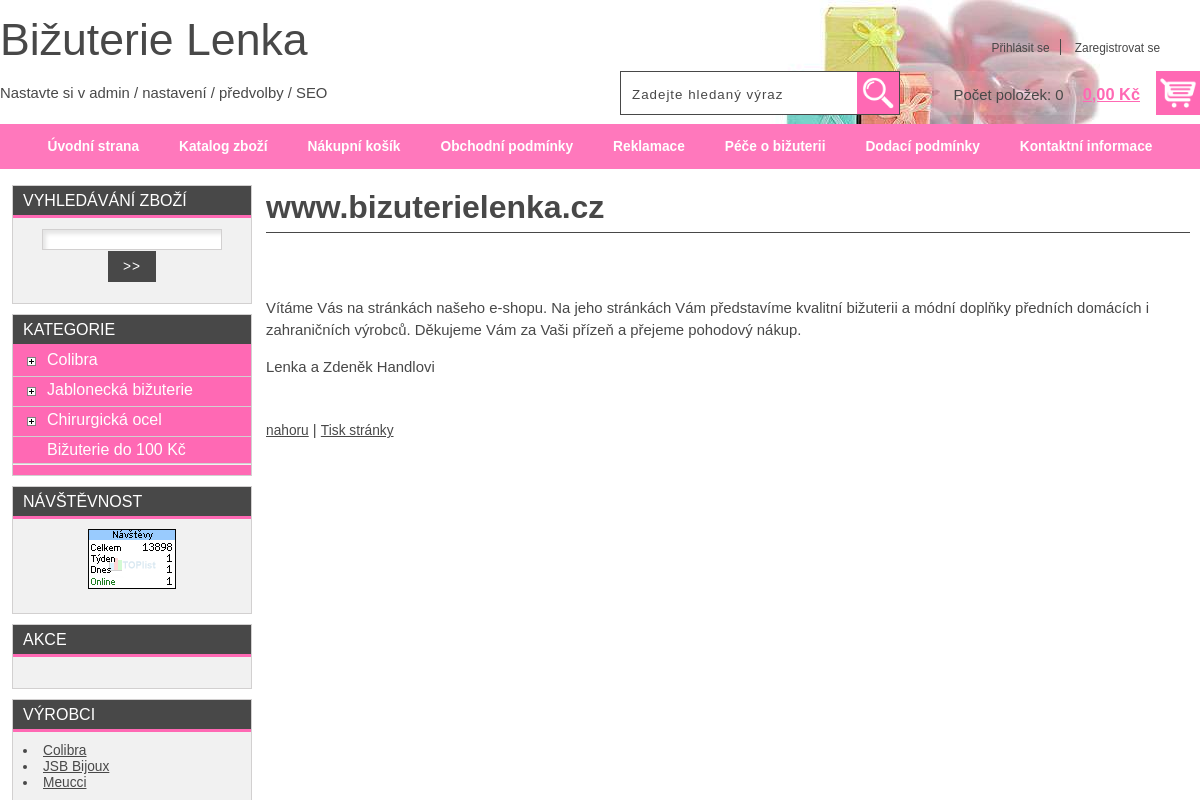 Bizuterielenka.cz