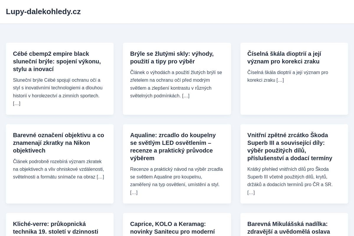 Lupy-dalekohledy.cz