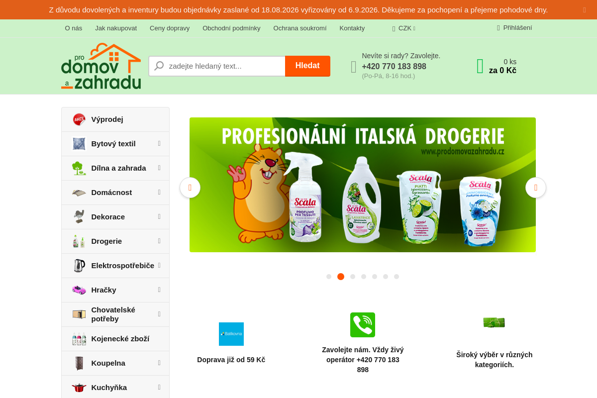 Pro domov a zahradu