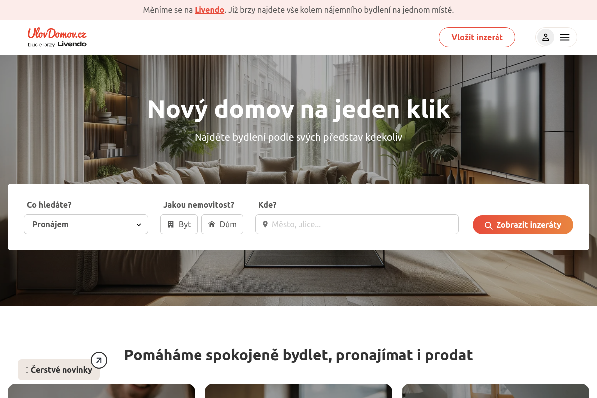 UlovDomov.cz