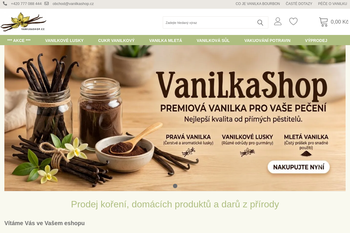 VanilkaShop.cz