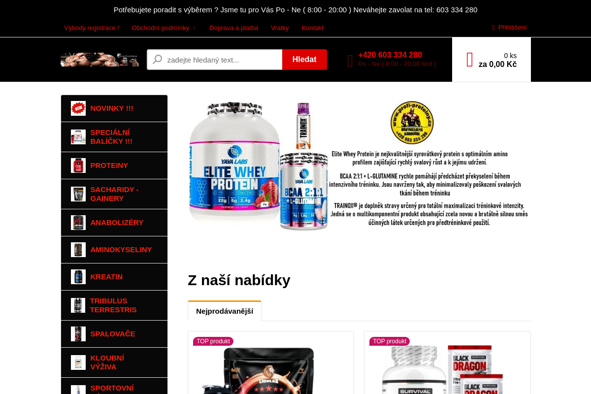 Profi-proteiny.cz