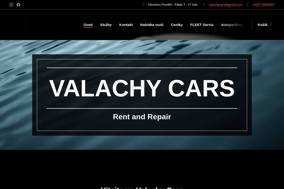 Autoservis Valachy Cars