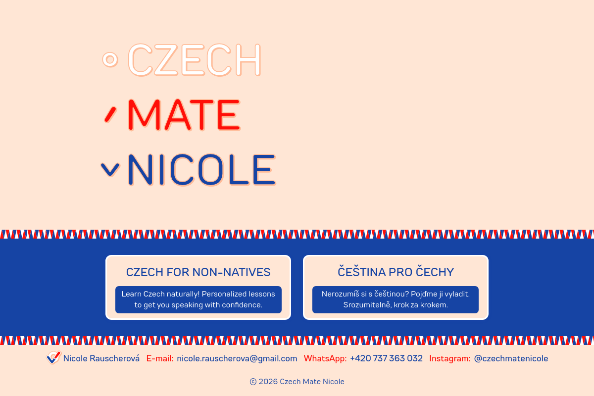Czech Mate Nicole