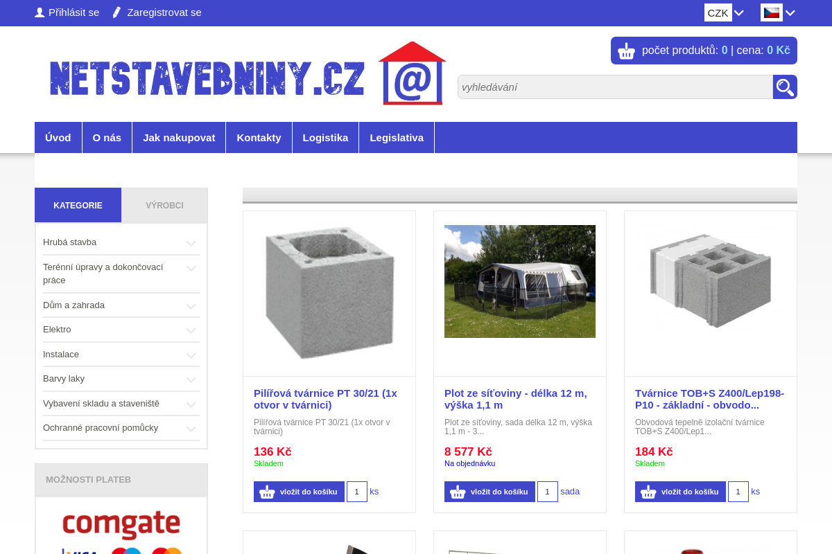 Netstavebniny.cz