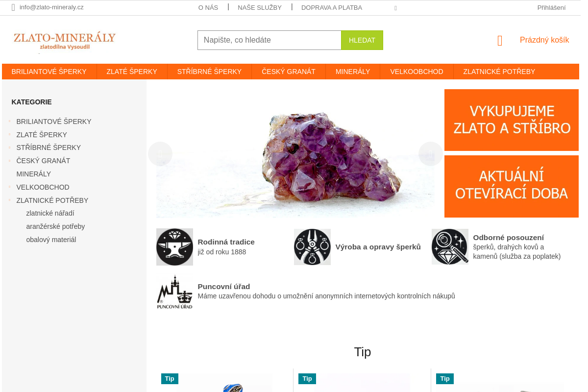 Zlato-mineraly.cz
