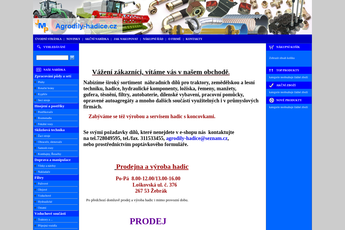 Agrodily-hadice.cz