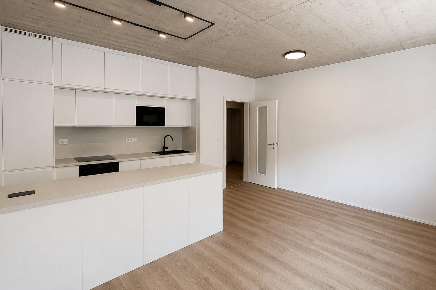 Novinka-pronájem nového bytu 2+kk, 57 m², Praha 9