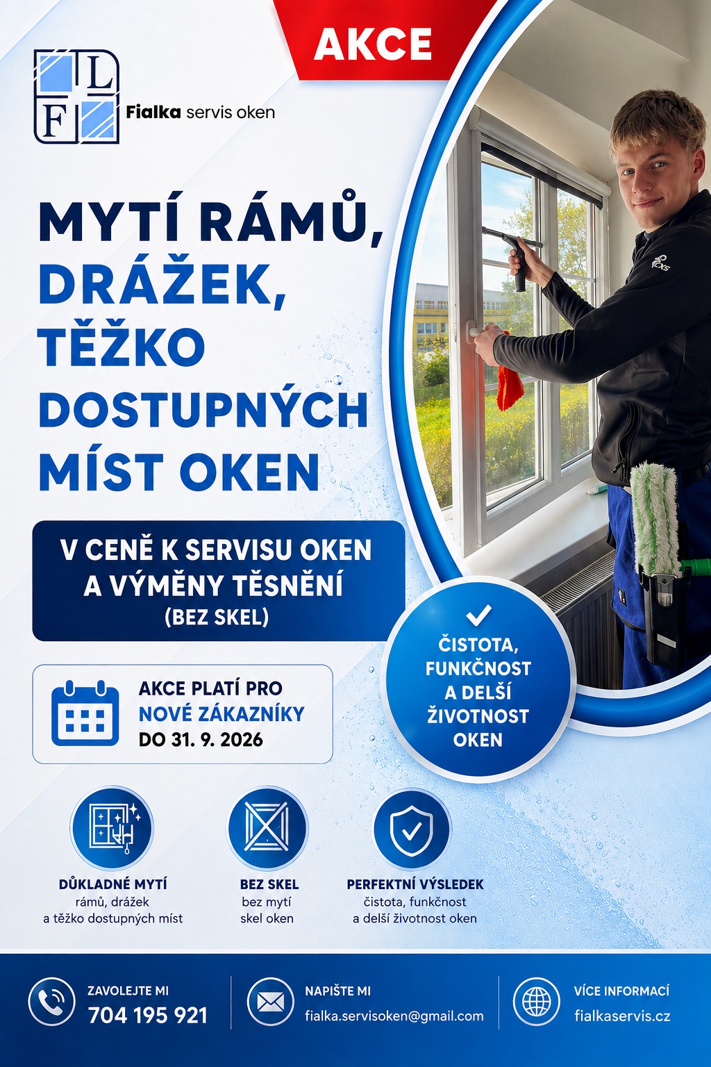 Fialka servis oken foto 3