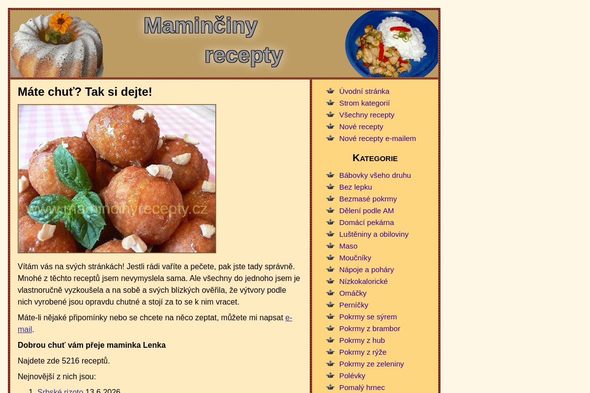 Mamincinyrecepty.cz
