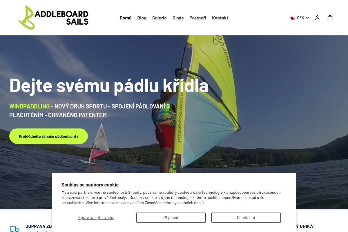 Paddleboardsails.cz