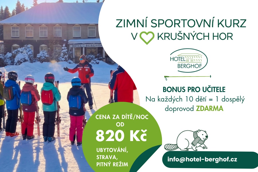 Lyžařské kurzy pro školy v Krušných horách