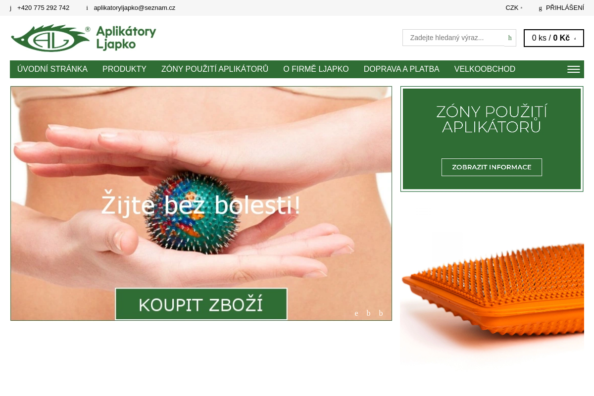 Aplikatoryljapko.cz