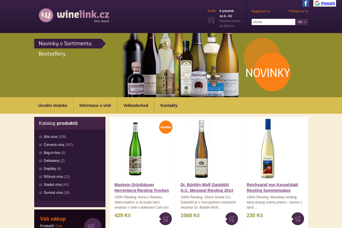 WineCorp a.s. - Winelink.cz