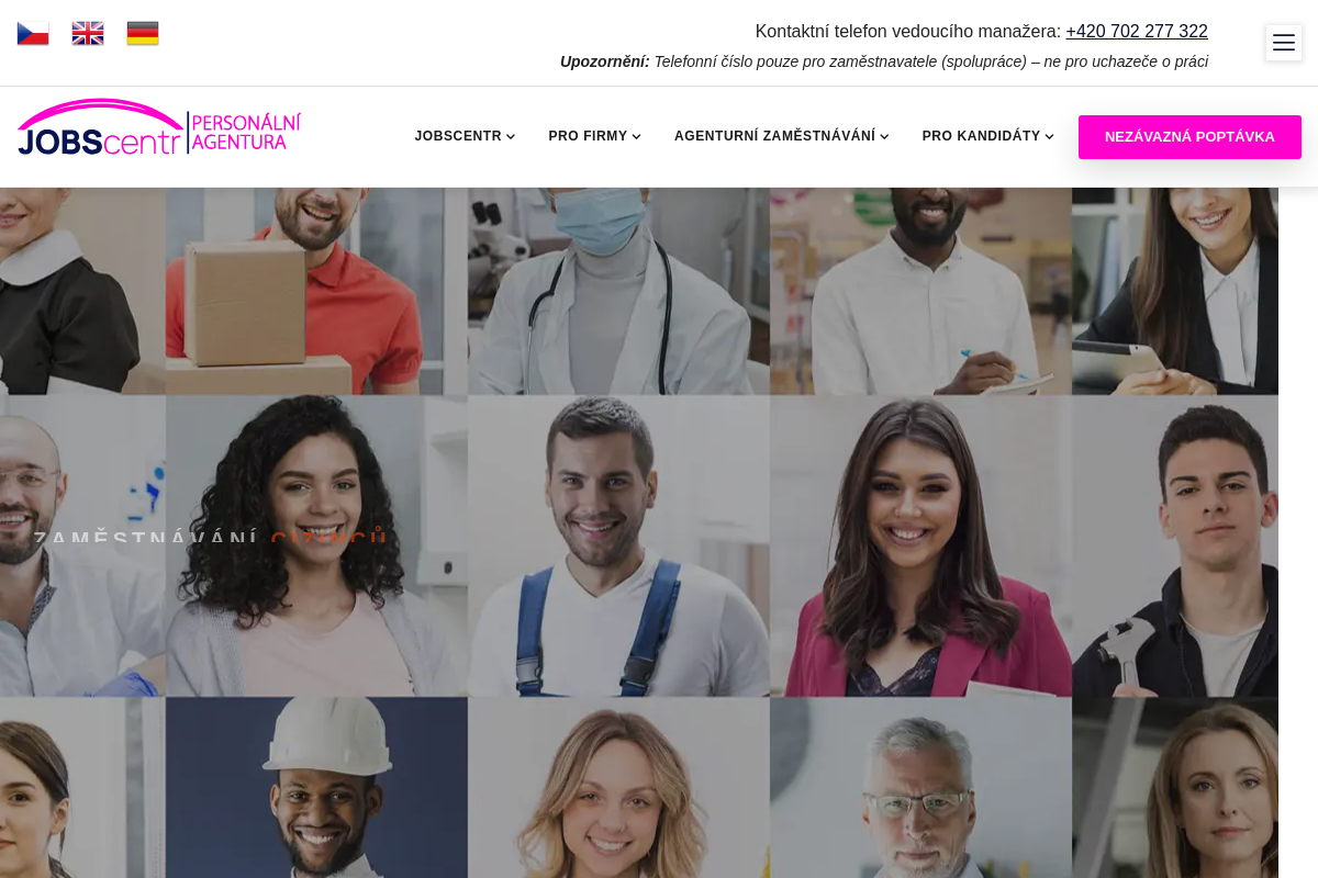 Jobscentr Personální Agentura, s.r.o.