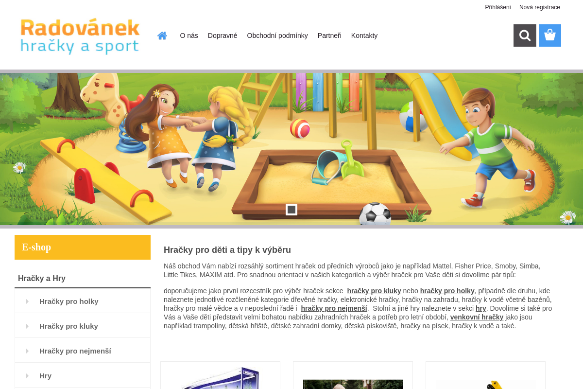 Hracky-radovanek.cz