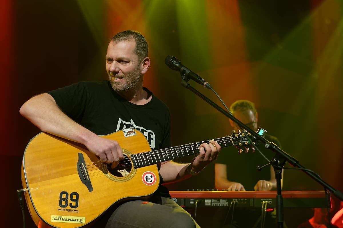 Xavier Baumaxa na hradě Kašperku