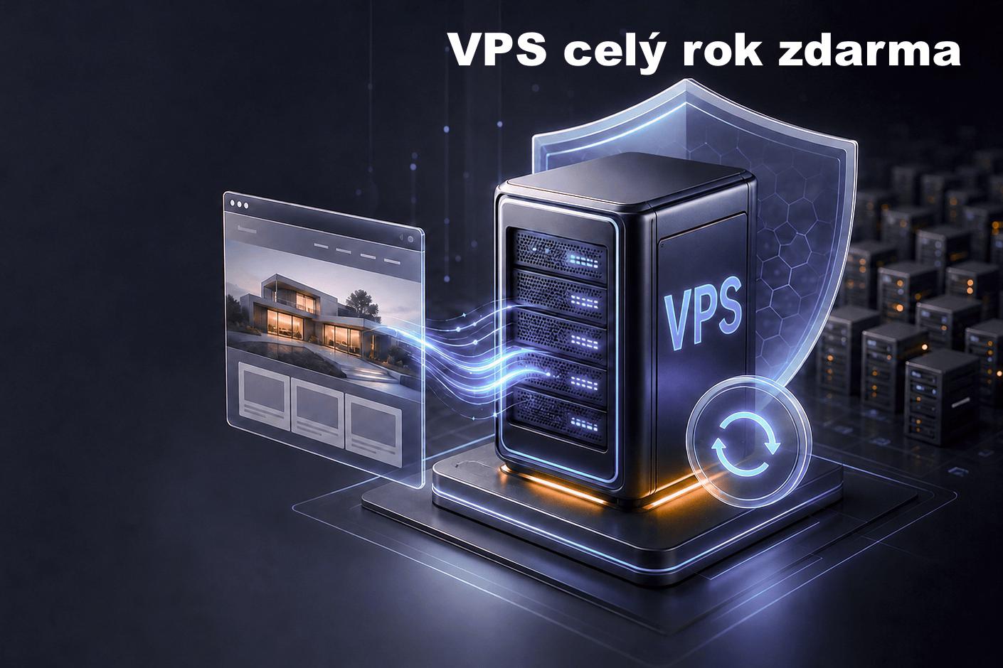 Web ode mě  — První rok provozu  VPS na mně!