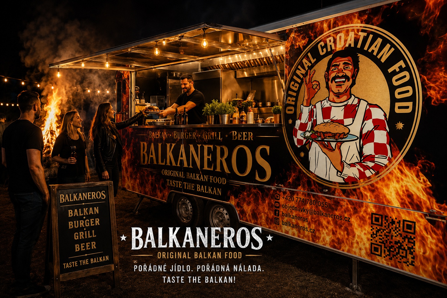 Balkaňeros - Catering - Food trucks