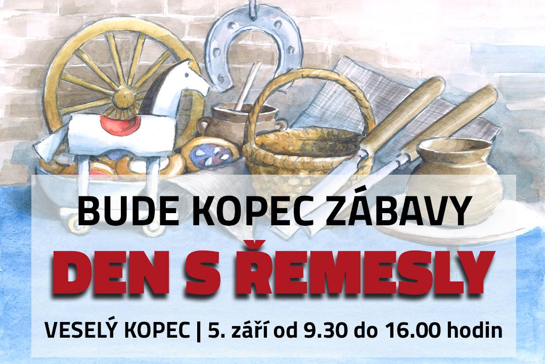 Bude kopec zábavy!  DEN S ŘEMESLY na Veselém kopci