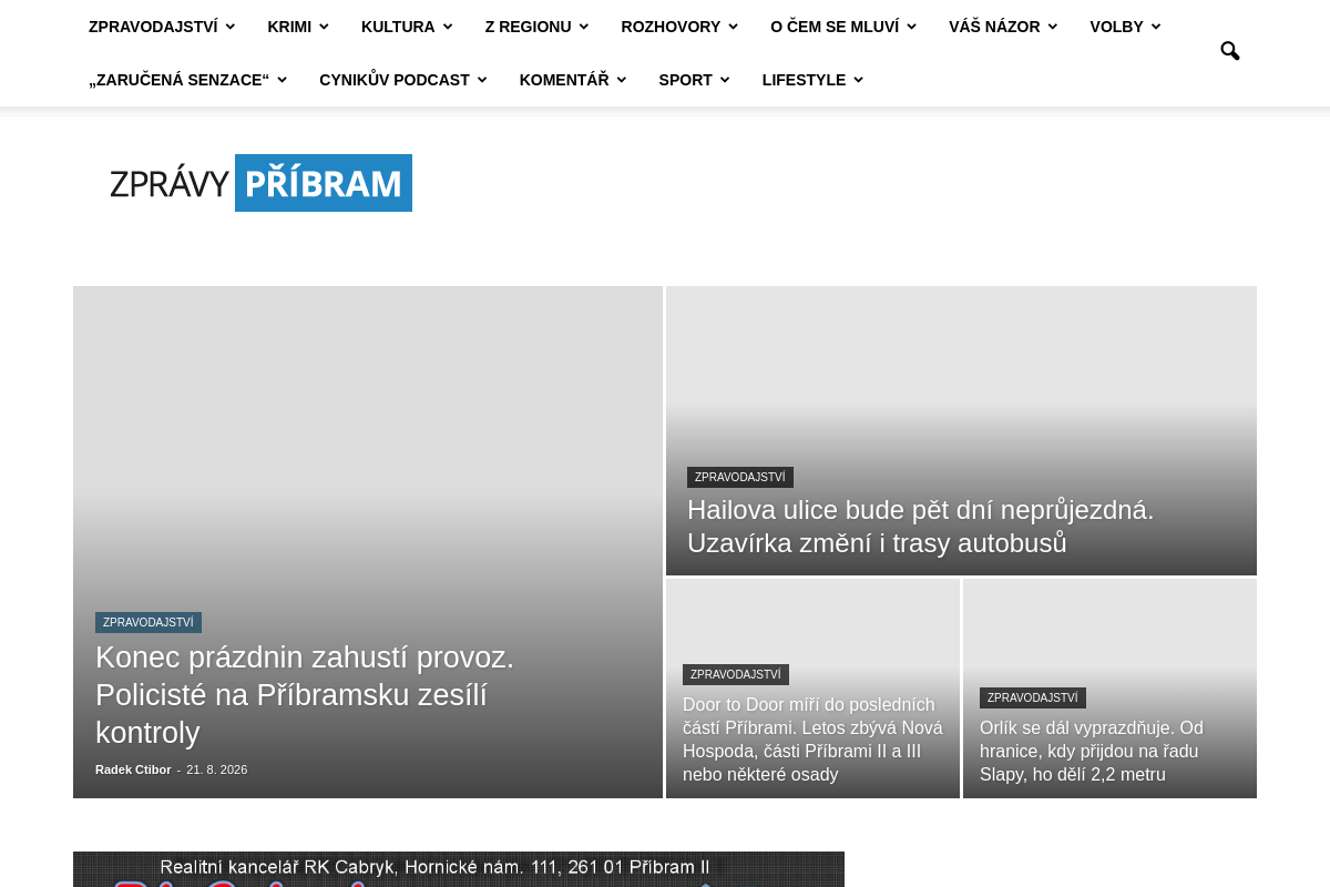 Zprávy Příbram