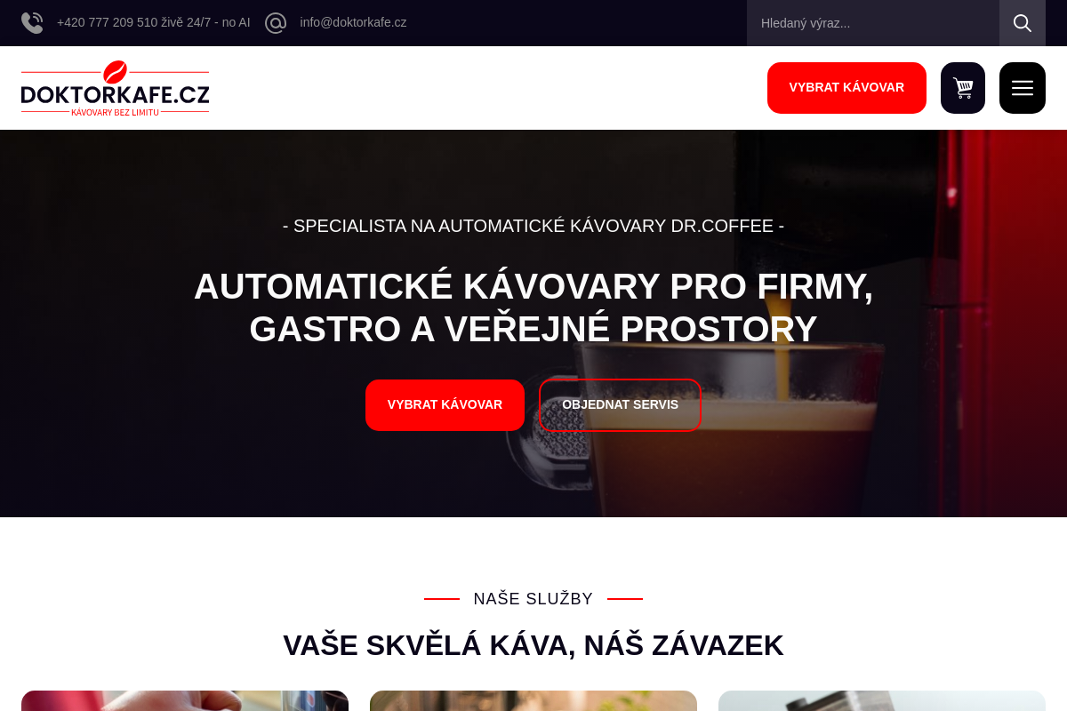 Doktorkafe.cz - Bohemia Vending s.r.o.