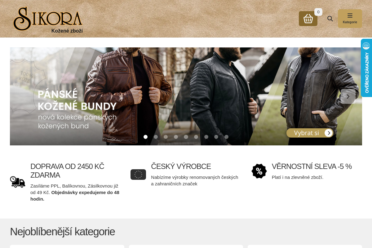 Sikorashop.cz