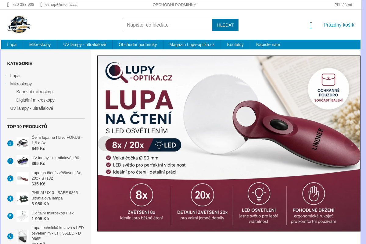 Lupy-optika.cz