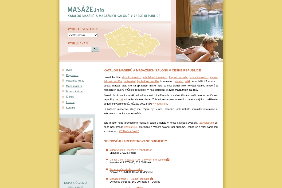 Masáže.info