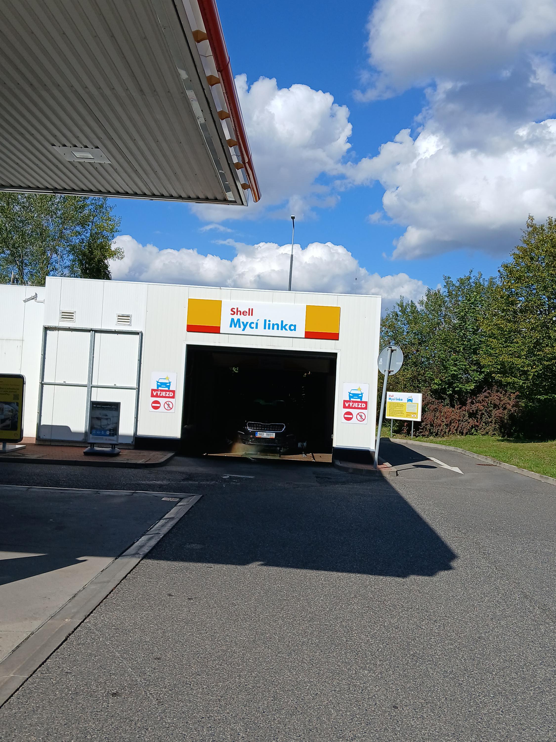 Automyčka Shell