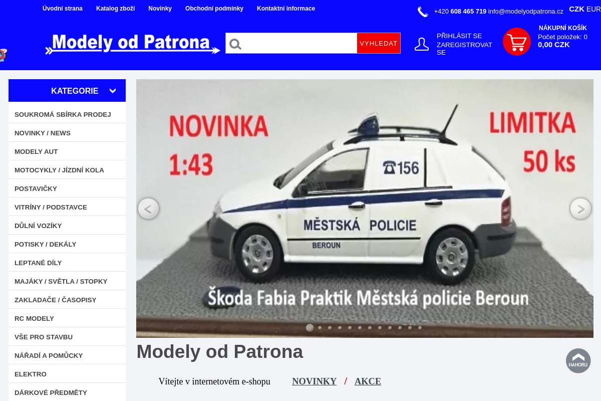 Modely od Patron