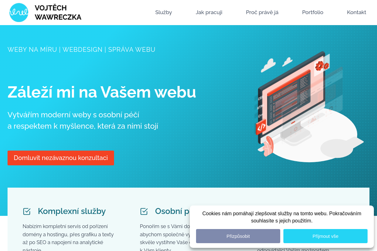 Vojtěch Wawreczka - weby na míru