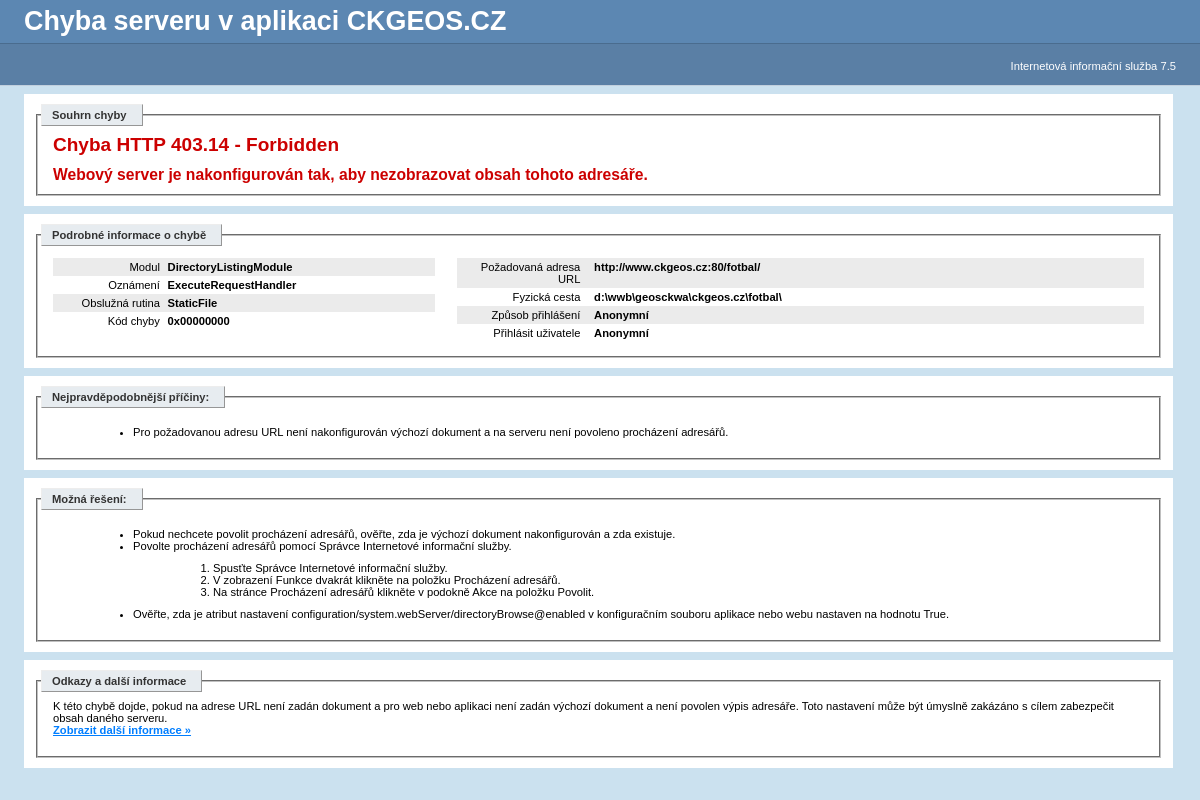 Ckgeos.cz