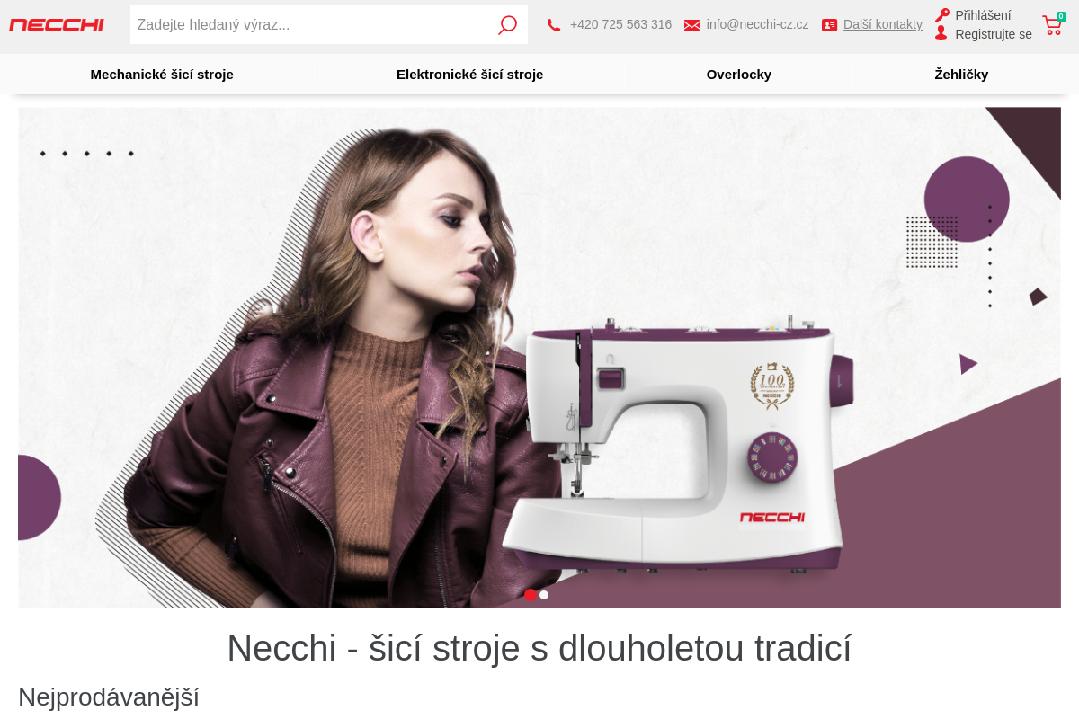 Necchi-cz.cz