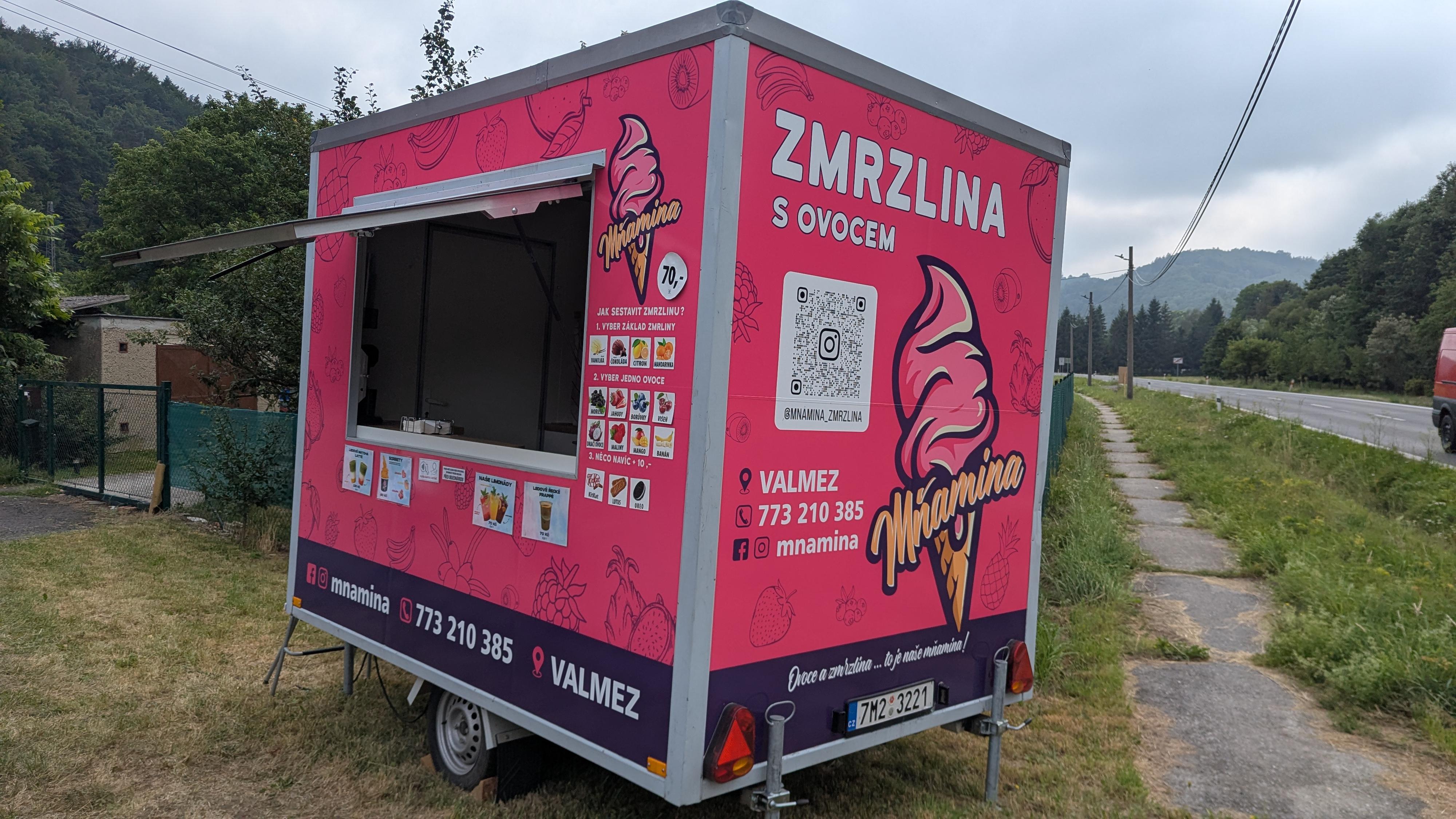 Mňamina - poctivá zmrzlina s ovocem