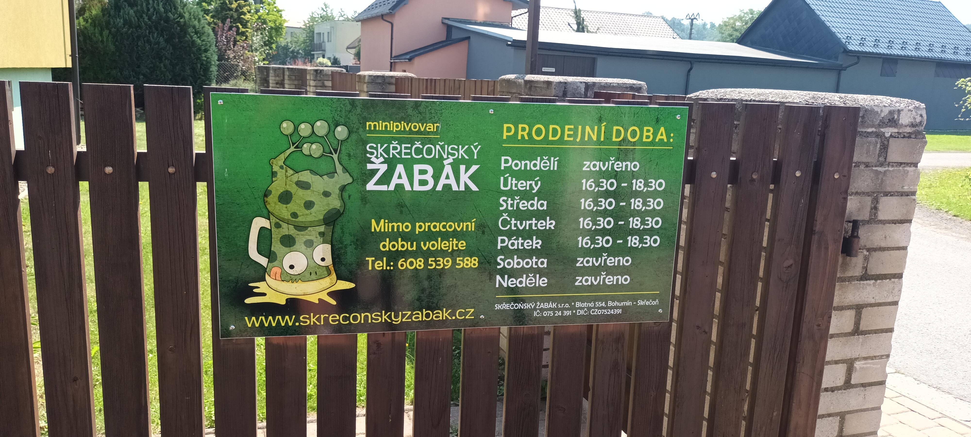 Minipivovar Skřečoňský žabák foto 4