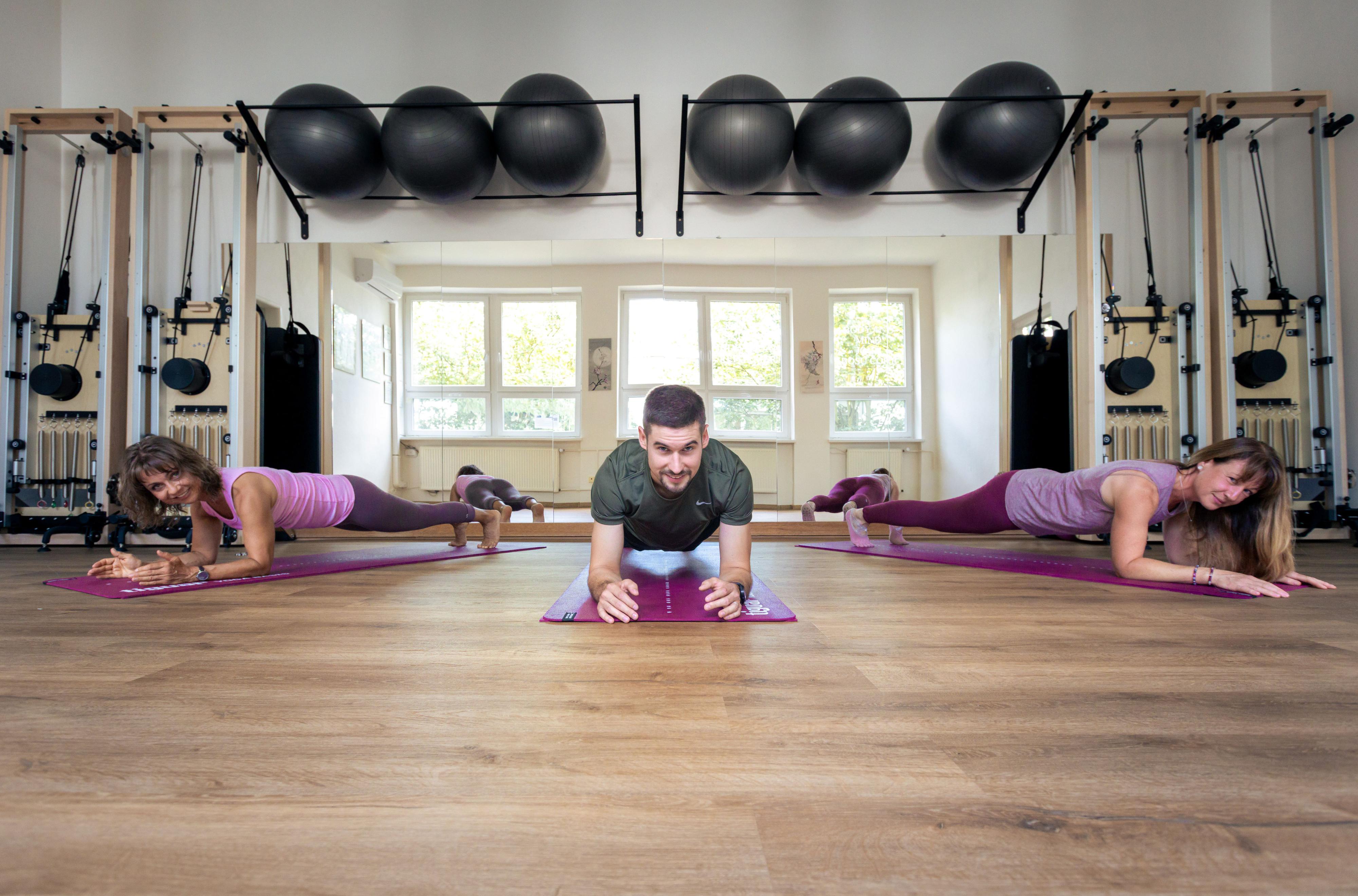 Pilates interval - šetrná lekce